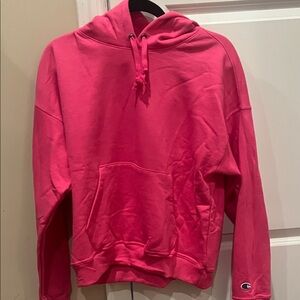 Champion Bright Pink Pullover Hoodie Size Medium